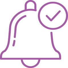 Abstract geometric shape with vibrant colors isolated on transparent background