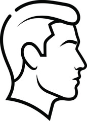 Abstract geometric shapes with vibrant colors isolated on transparent background