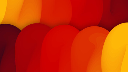 Vibrant Abstract Wave Gradient Background in Warm Tones