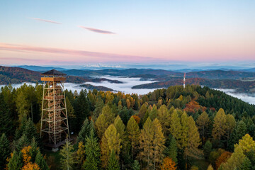 Wieża Malnik, Muszyna, Małopolska, EU, Poland  © Maciej G. Szling