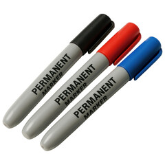 Obraz premium Colorful Permanent Markers for Art and Craft Projects