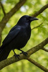 Obraz premium black capped kingfisher