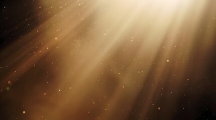 Golden Sunbeams Dust Particles Abstract Cinematic Background Texture"