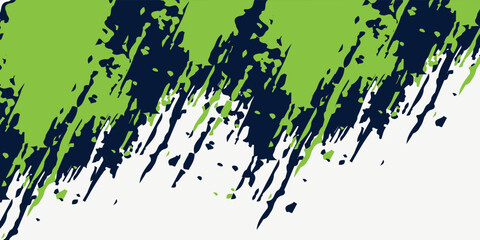 Abstract and Colorful Brush Background with Halftone Effect. Brush Stroke Illustration