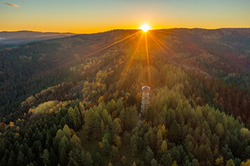 Wieża Malnik, Muszyna, Małopolska, EU, Poland  © Maciej G. Szling