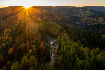 Wieża Malnik, Muszyna, Małopolska, EU, Poland  © Maciej G. Szling