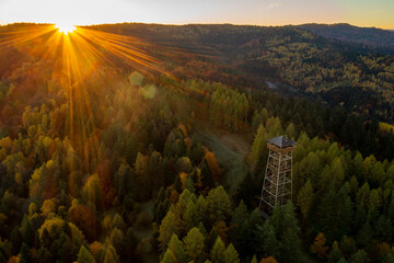 Wieża Malnik, Muszyna, Małopolska, EU, Poland  © Maciej G. Szling