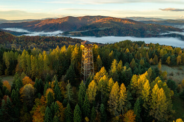 Wieża Malnik, Muszyna, Małopolska, EU, Poland  © Maciej G. Szling