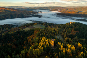 Wieża Malnik, Muszyna, Małopolska, EU, Poland  © Maciej G. Szling
