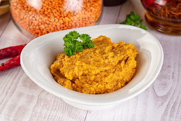 Indian cuisine - Lentil vegan dal