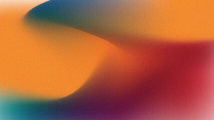 Vibrant Orange and Red Gradient Background – Abstract Warm Blurred Texture with Purple and Blue Accents for Modern Design