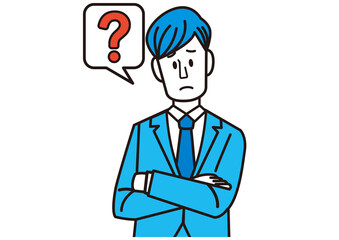 ビジネス, サラリーマン, 考える, 悩み, 疑問, 困る, トラブル, 心配, 落ち込む, 失敗, ハテナ, 仕事, 会社, 職業, 社会, 悩む, スーツ, 会社員, ビジネスマン, 営業マン, 営業, 働く, パパ, イラスト, 男性, オフィス, 新入社員, 社員, 社会人, 人, 男, マネージャー, かんがえる