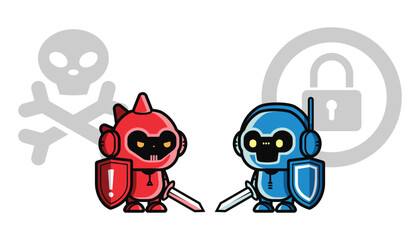 Virus Bot vs Antivirus Bot