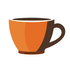 Minimal Coffee Cup Logo Design for Cafe or Coffee Brand