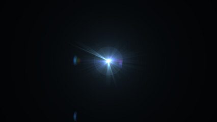 Dramatic lens flare effect perfect for adding a touch of magic and cinematic flair to your projects, create stunning visuals with this light burst element ideal for overlays and design enhancements