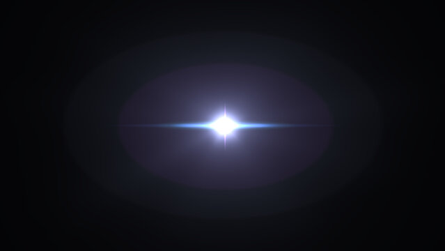 A stunning light flare shines brightly, perfect for adding a touch of magic and brilliance to your creative projects or for creating a futuristic, eye-catching design with a modern, clean aesthetic