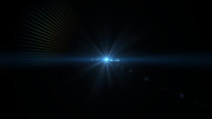 Capture a modern visual effect with this striking lens flare element, perfect for adding a touch of...