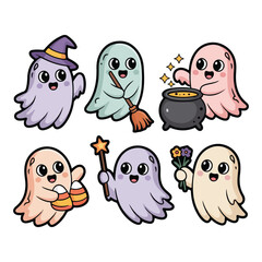 Adorable Ghost Squad Trick Treat