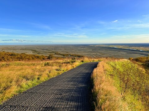Basalt Columns and Waterfall at Svartifoss, Vatnajokull National Park, Iceland