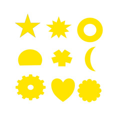 Artistic Geometric Shapes for Modern Decoration