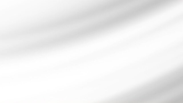 Soft gray waves on white background seamless loop