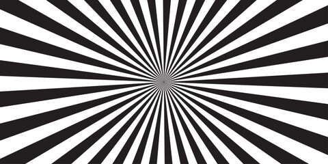 sunburst pattern white and gray design. Vintage sunrays illustration swirl line. sun beam vector banner design pop art comic burst gradient concept pattern.	
