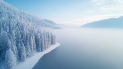 Snow-covered mountains