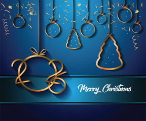 2026 Merry Christmas background for your seasonal invitations, festival posters, greetings cards.