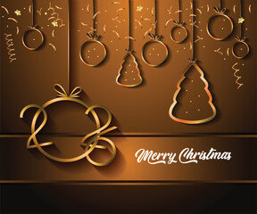 2026 Merry Christmas background for your seasonal invitations, festival posters, greetings cards.