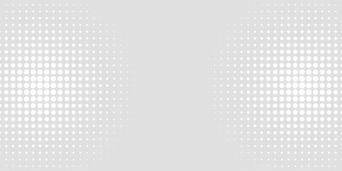 Dot white gray wave light technology texture background. Abstract big data digital concept.