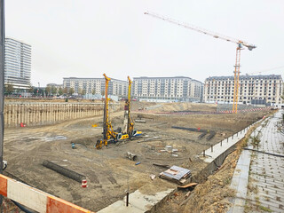 constraction site ,Baku white city 6.06.2025