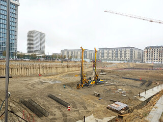 constraction site ,Baku white city 6.06.2025