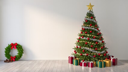 decorated christmas tree