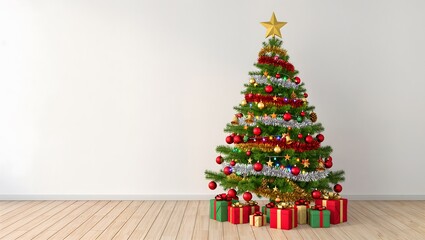 decorated christmas tree