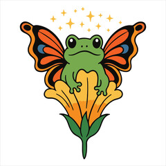 Obraz premium Mystical Frog 