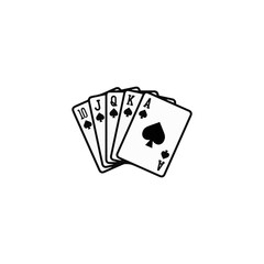 playing cards and chips