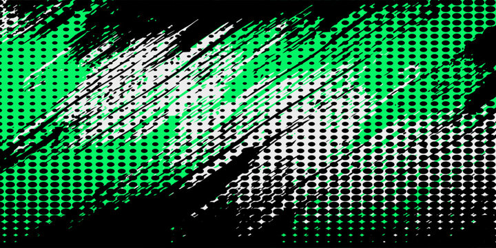 Dynamic sports themed background with geometric shapes and vibrant green. High quality sport background with trendy style, perfect for sports events, poster, banner