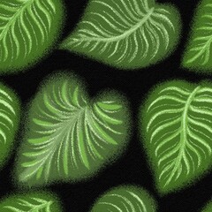 Obraz premium green leaf background