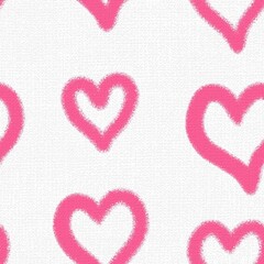 pink hearts background