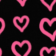 pink hearts background