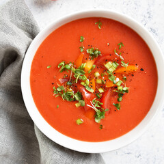 Tomato Gazpacho soup
