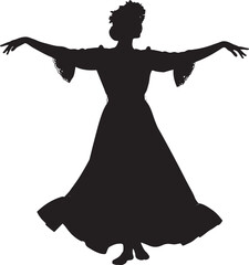 Fototapeta premium Abstract geometric fashion illustration with vibrant color palette and clean lines