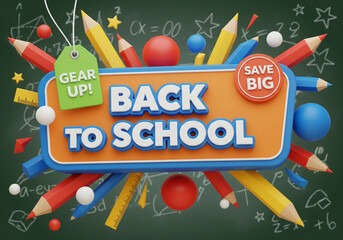 The title should clearly state the promotion and the main visual elements.