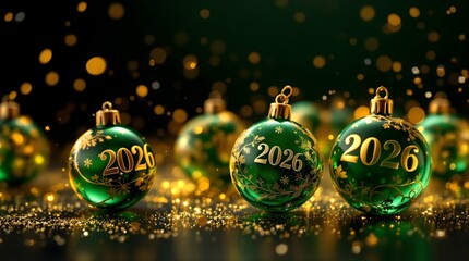 Luxury Christmas 2026 Ornaments — Elegant Cinematic HDR Holiday Decoration