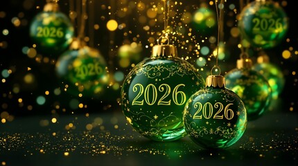 Luxury Christmas 2026 Ornaments — Elegant Cinematic HDR Holiday Decoration