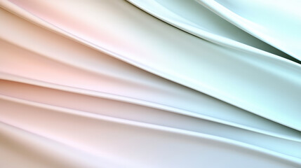 Obraz premium Soft gradient fabric texture with flowing lines creates serene atmosphere