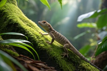 lizard on a tree