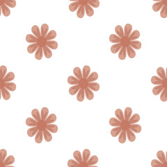 Seamless pattern floral design illustration for textille background textures 