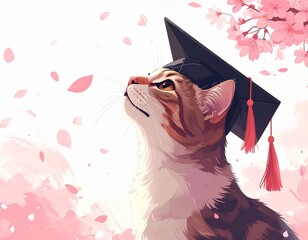 猫　花　卒業