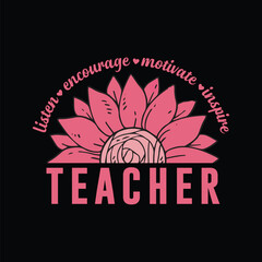 listen encourage motivate inspire teacher